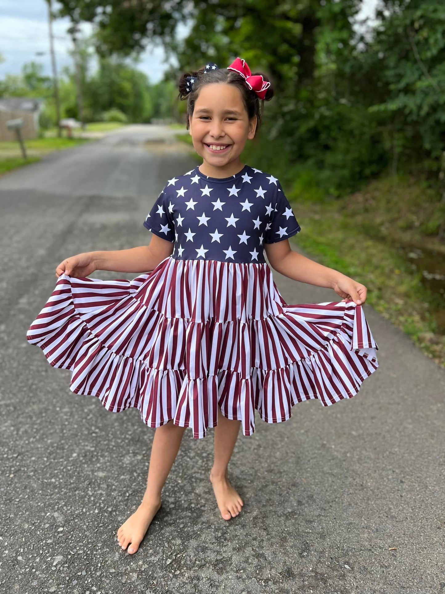 RWB Bella twirl dress