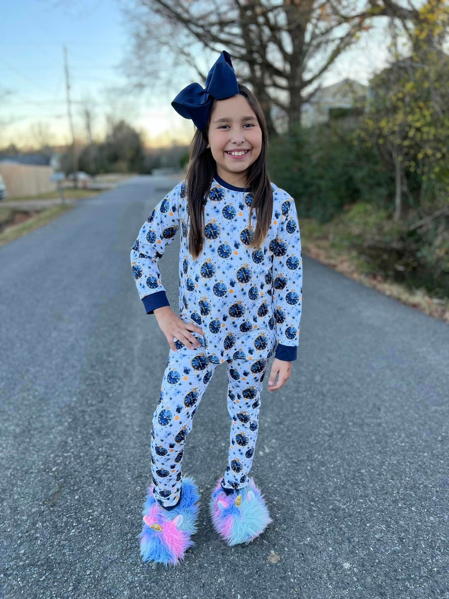 clock jammies