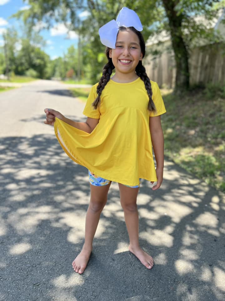 sunflower button shorts