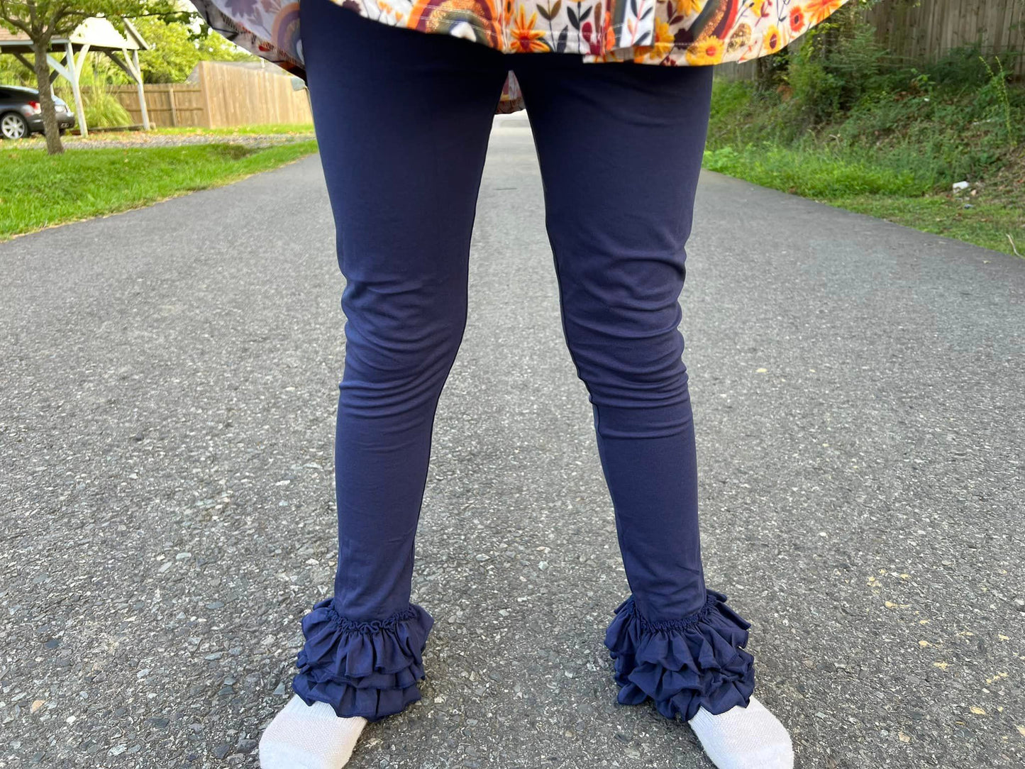 navy blue triple bells