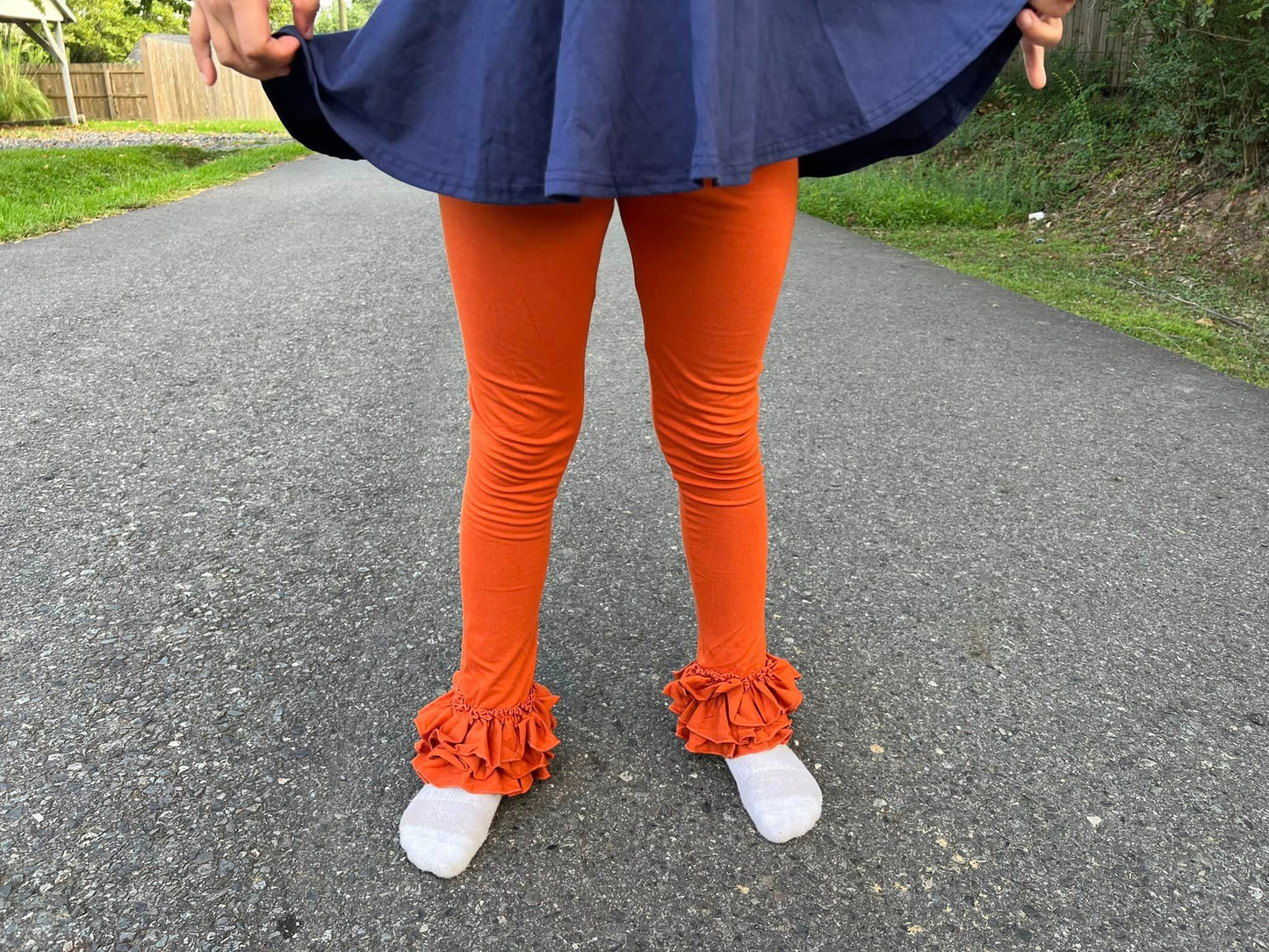burnt orange triple bells
