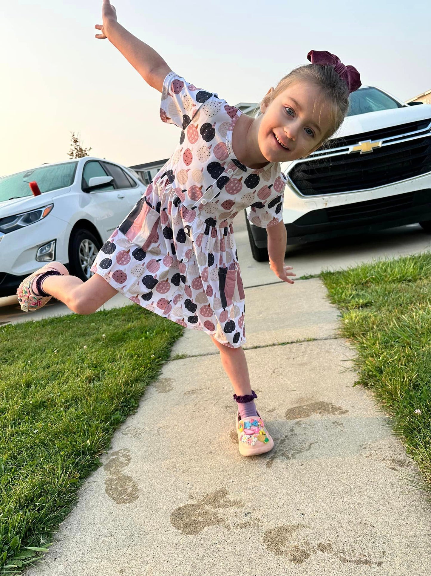 white pumpkin tinsley dress