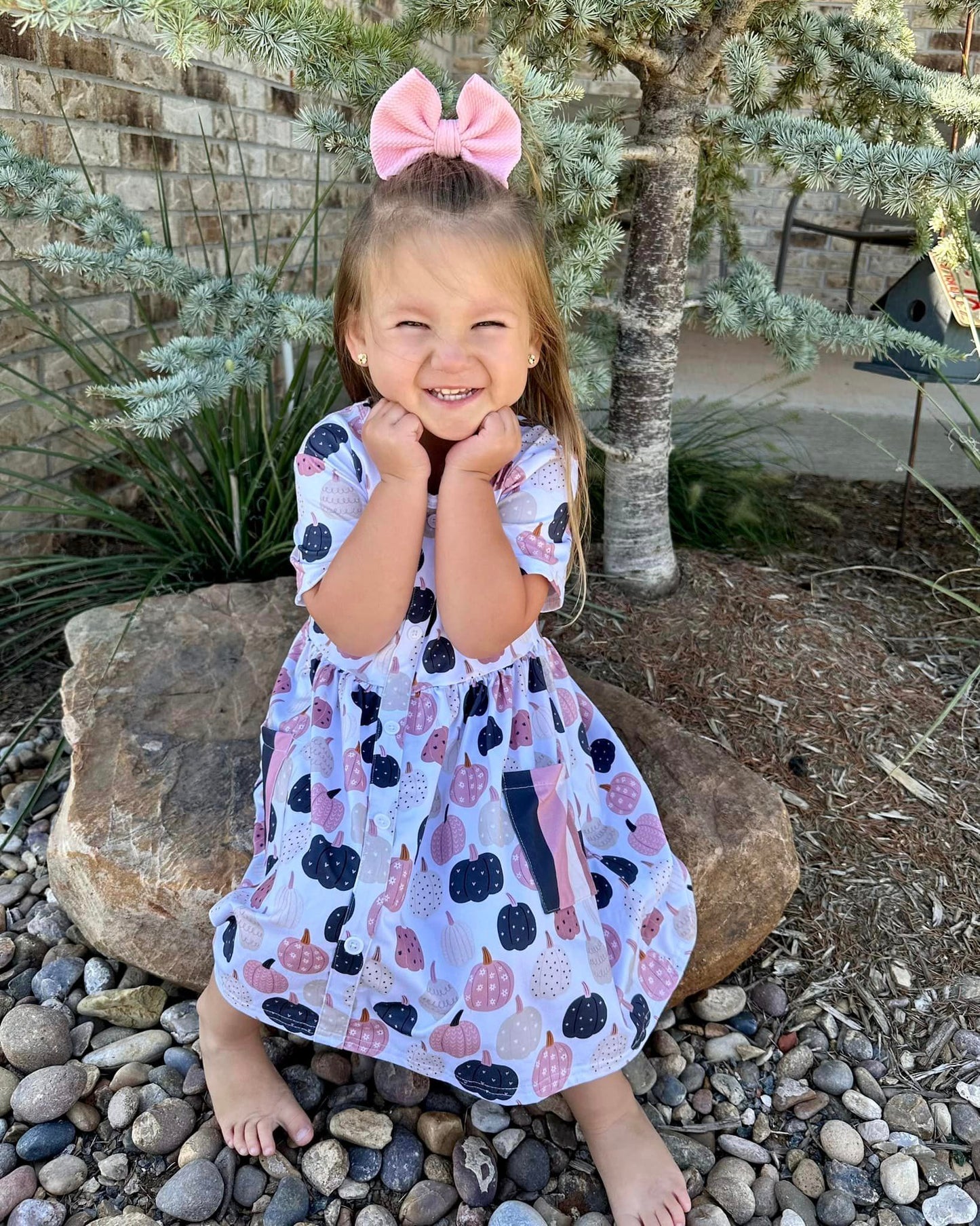 white pumpkin tinsley dress