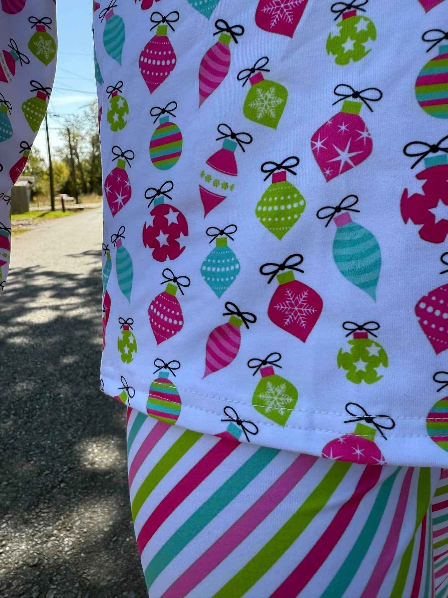 ornament and stripe Jammie’s