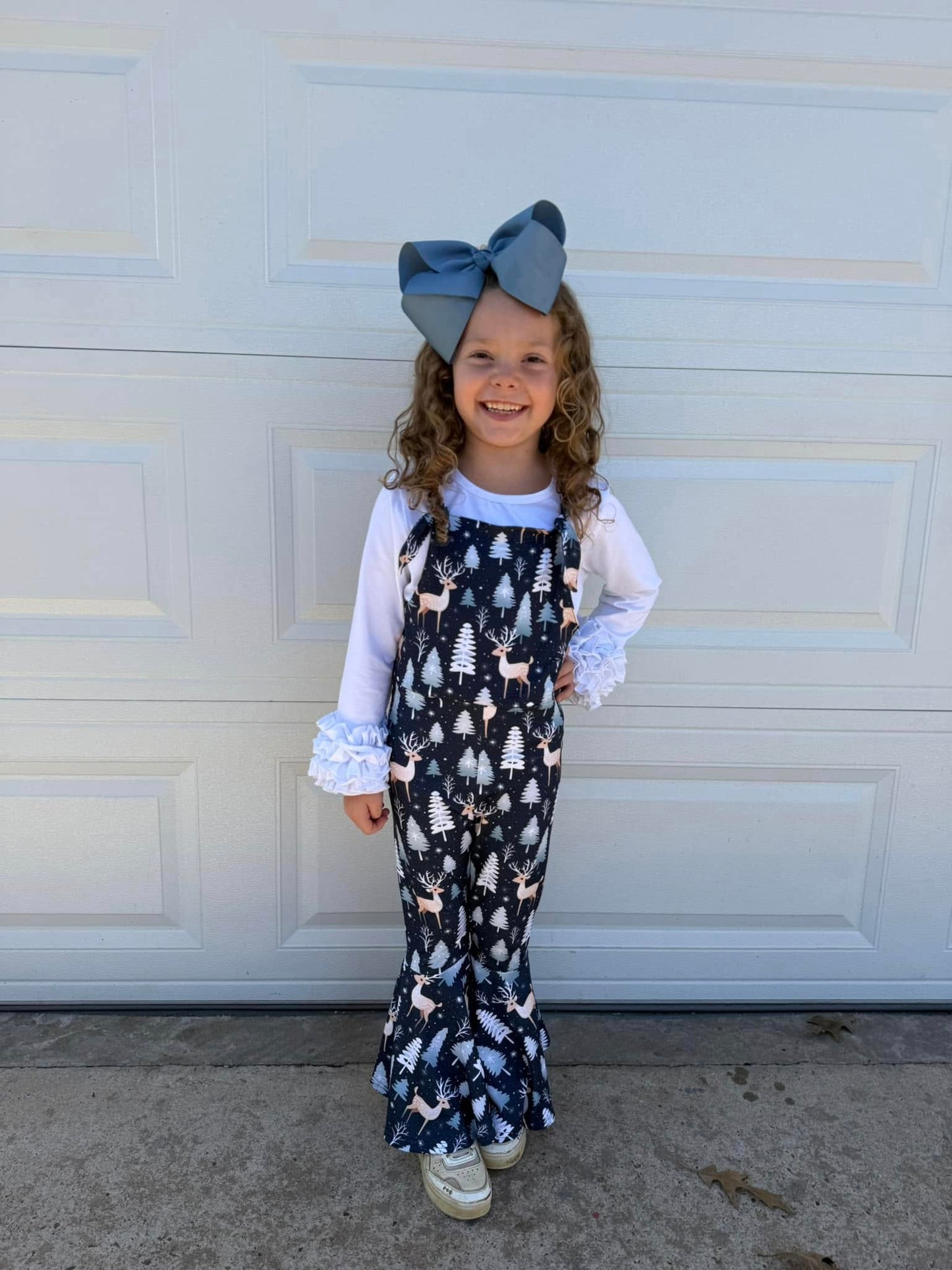 deer extra wide bell romper