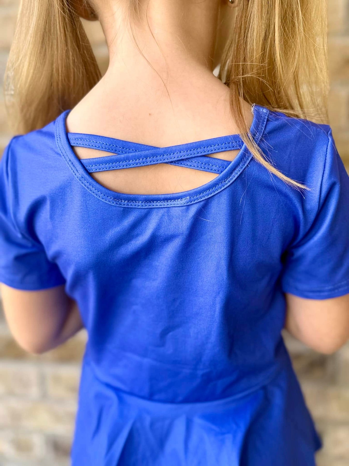 Royal purple twirl top
