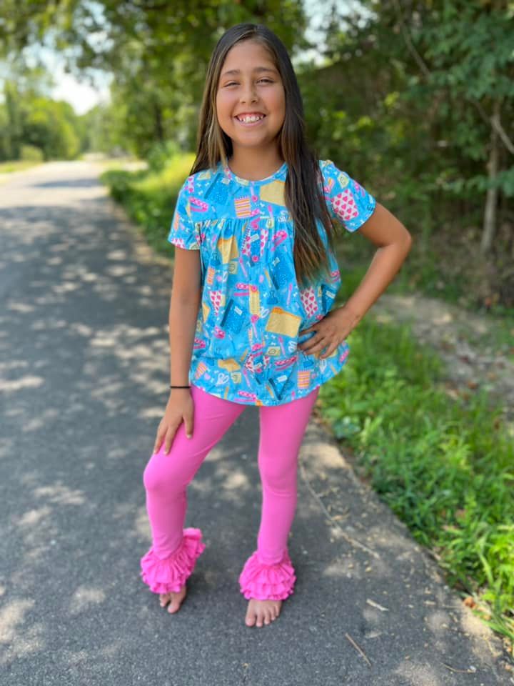 Back To School tinsley top