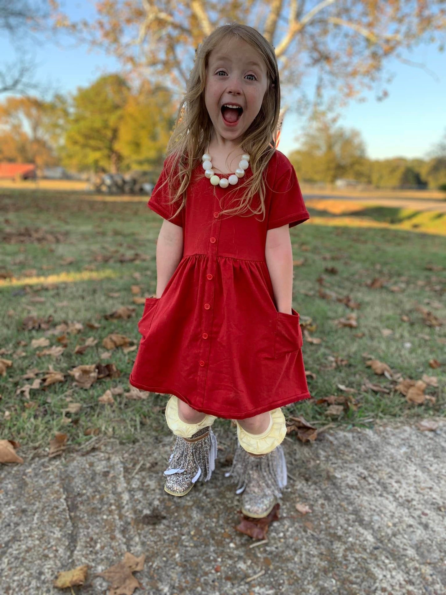 maroon ss tinsley dress