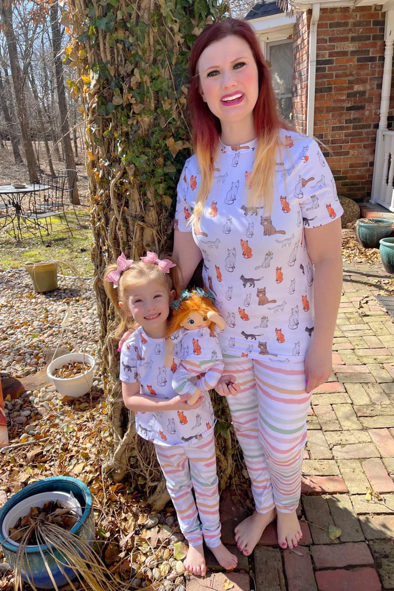 DOLL cat jammies