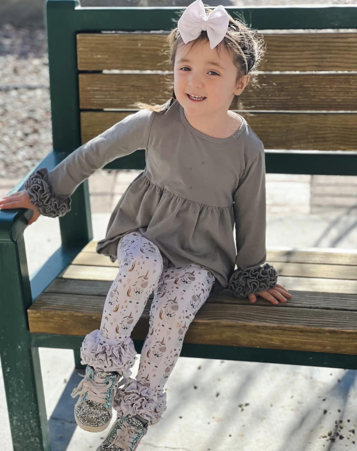 grey icing tunic