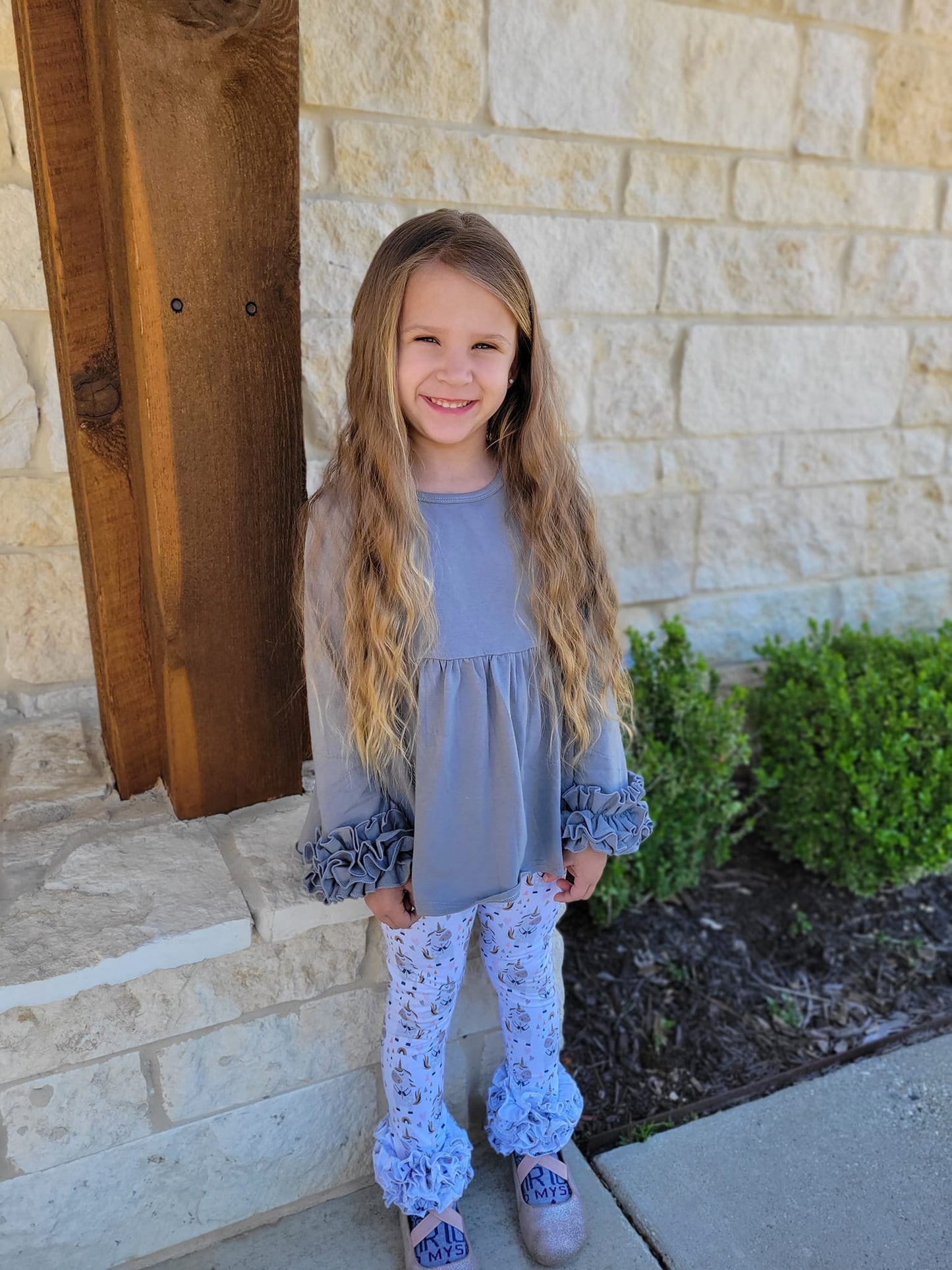 grey icing tunic