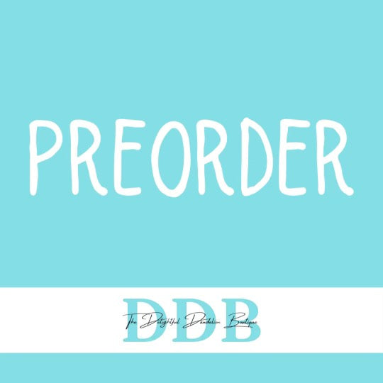 PRE ORDER