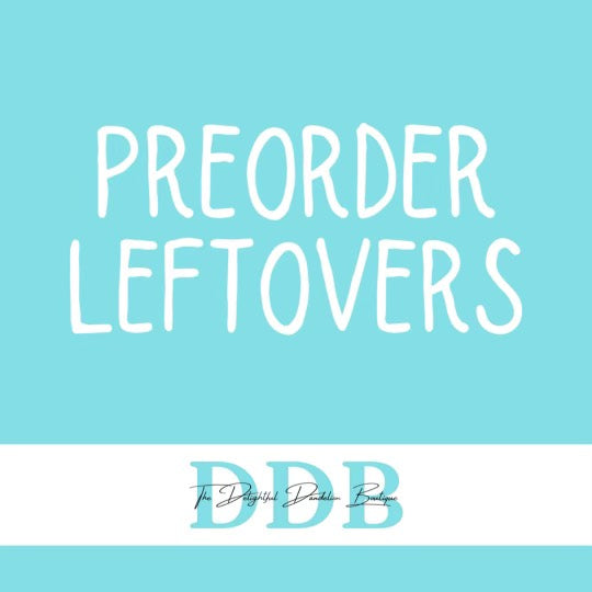 pre order leftovers