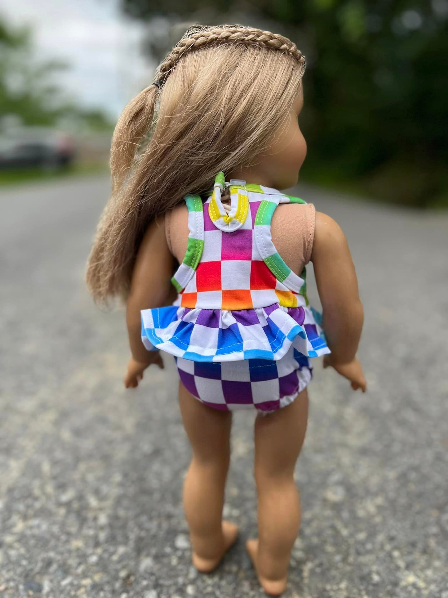 DOLL racerback multicolor swim