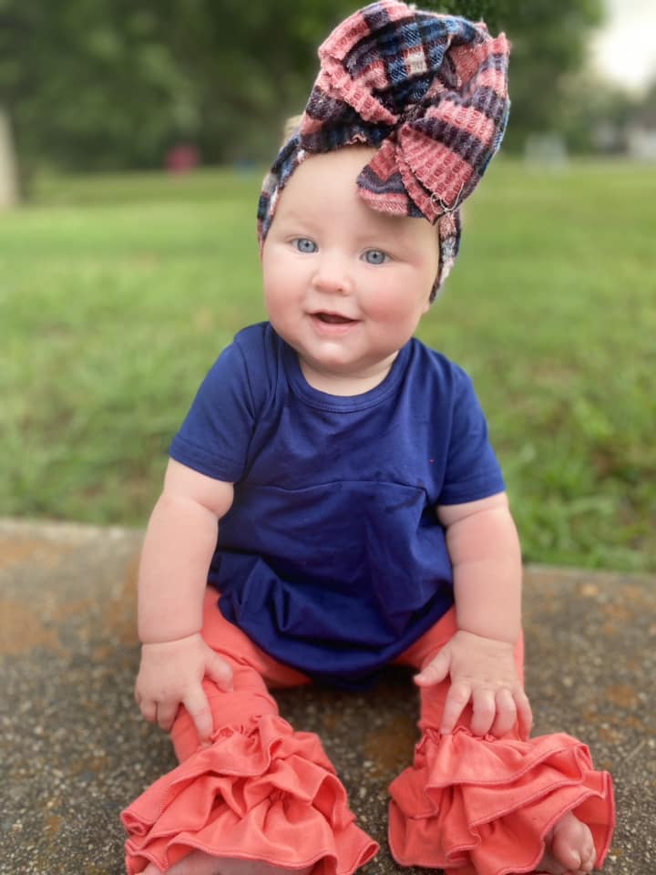 navy allie top