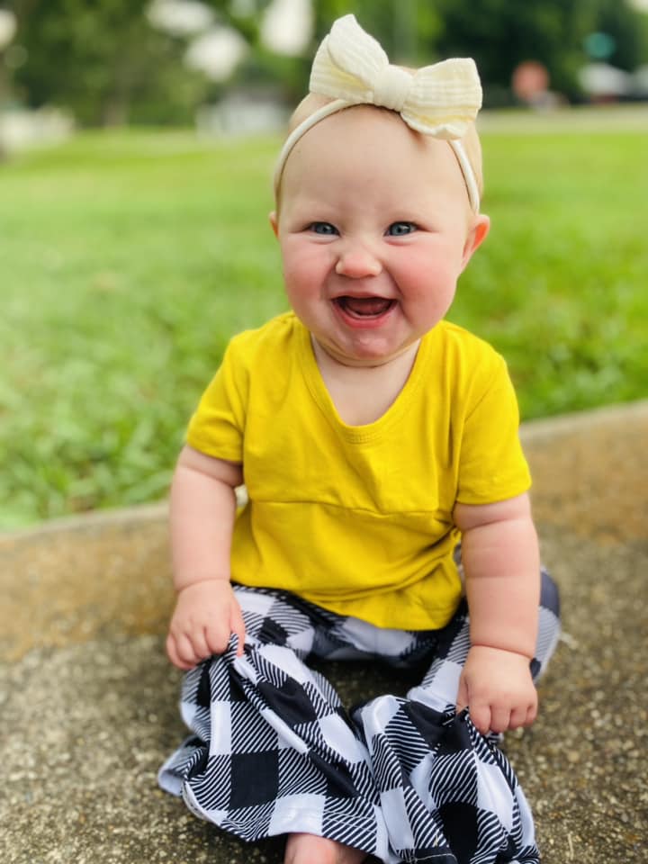 mustard allie top