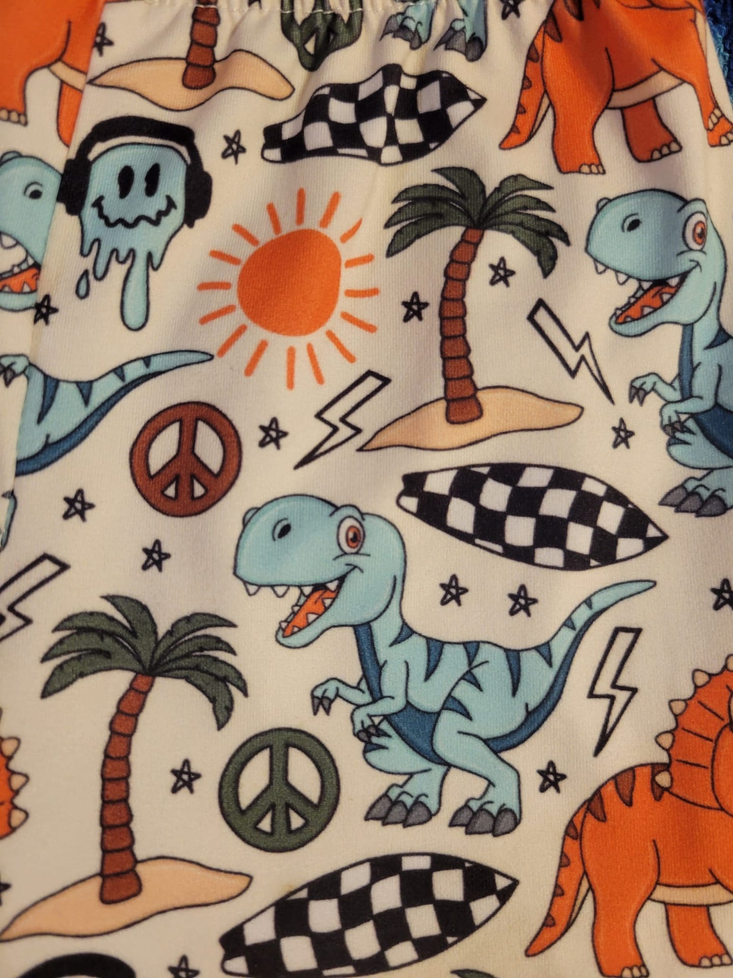 peaceful dino jammie’s