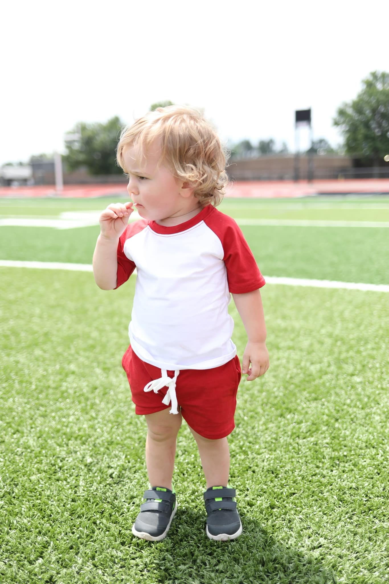 maroon steele shorts