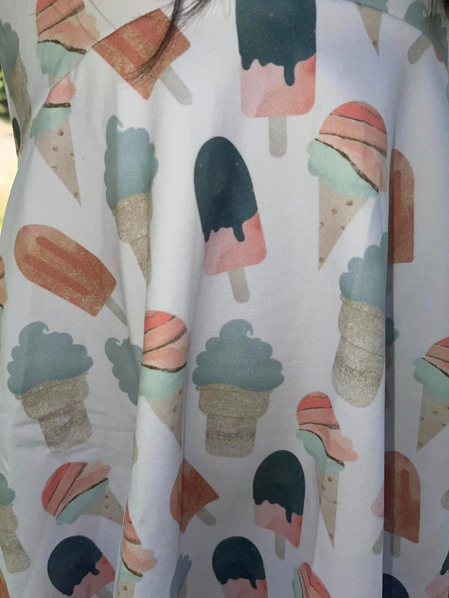 short sleeve pastel ice cream allie top