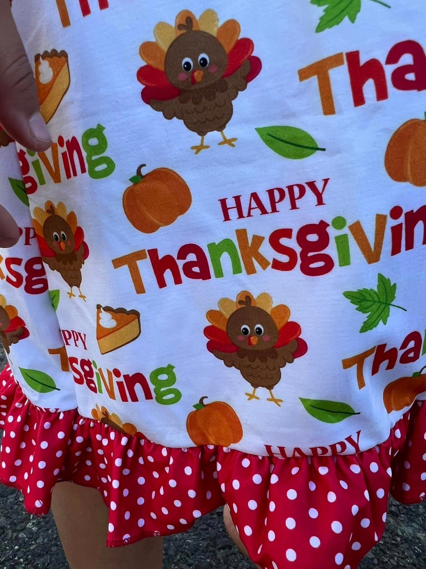 happy thanksgiving turkey gown