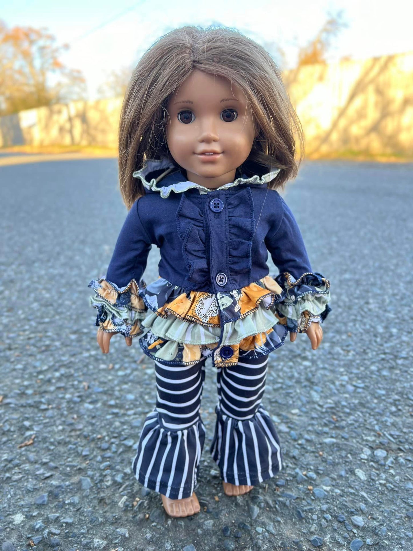 DOLL navy cardi