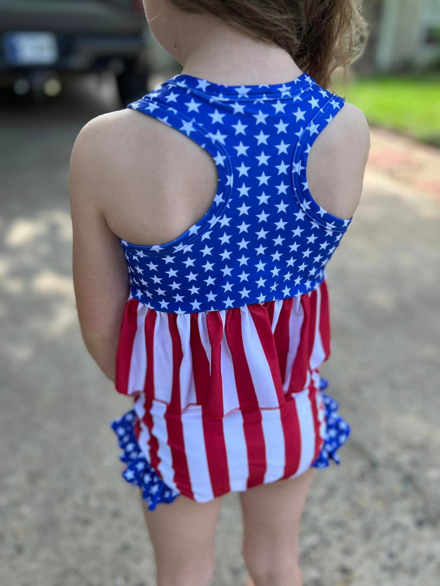 American girl racerback swim