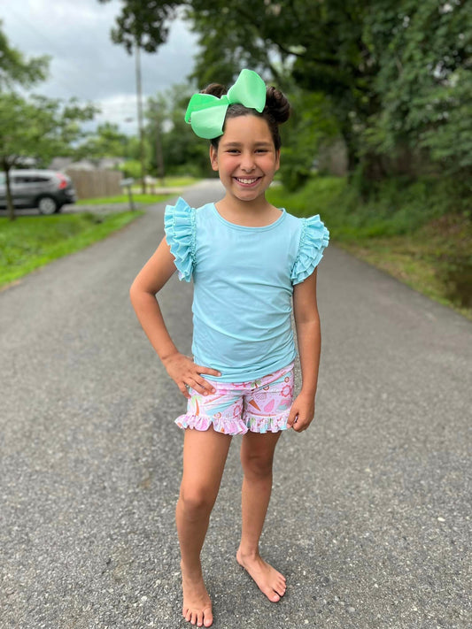 beach chillin shorties