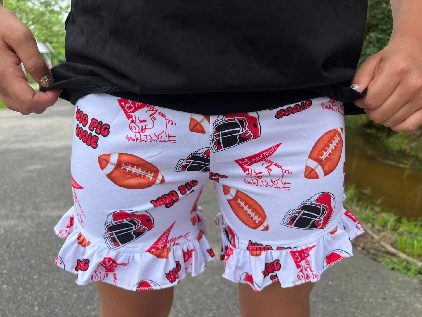 sooie football shorties