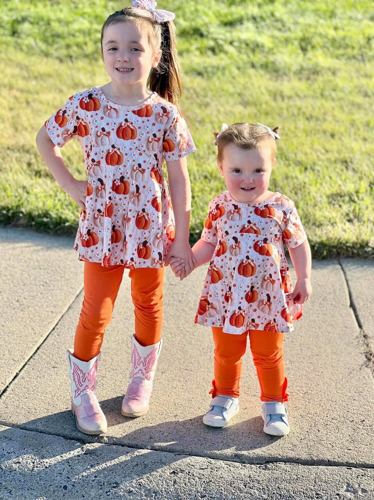 crochet pumpkin Allie top