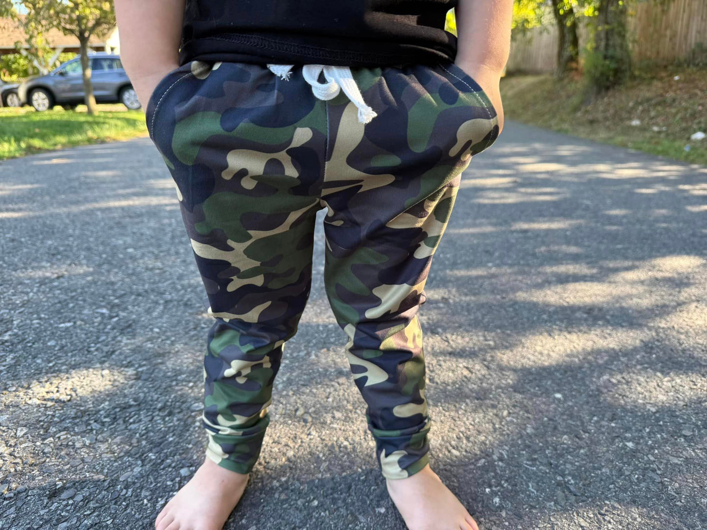 camo joggers