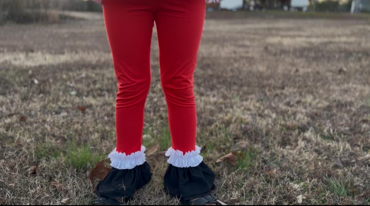 Santa inspired icing double bells