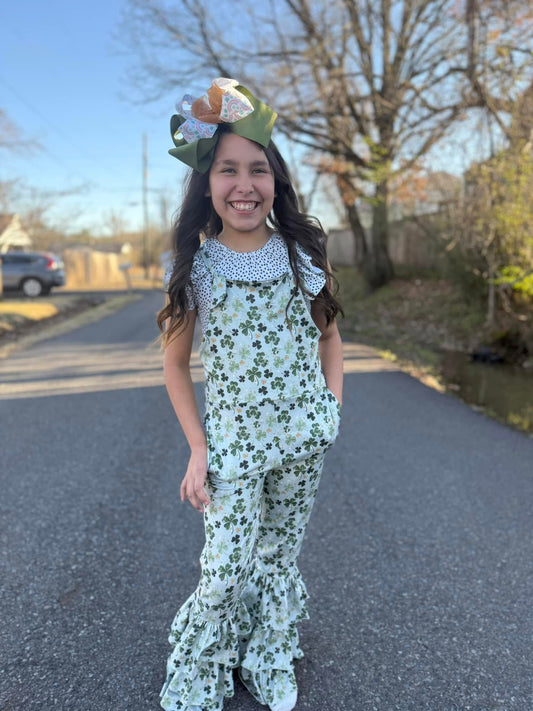 shamrock triple bell romper