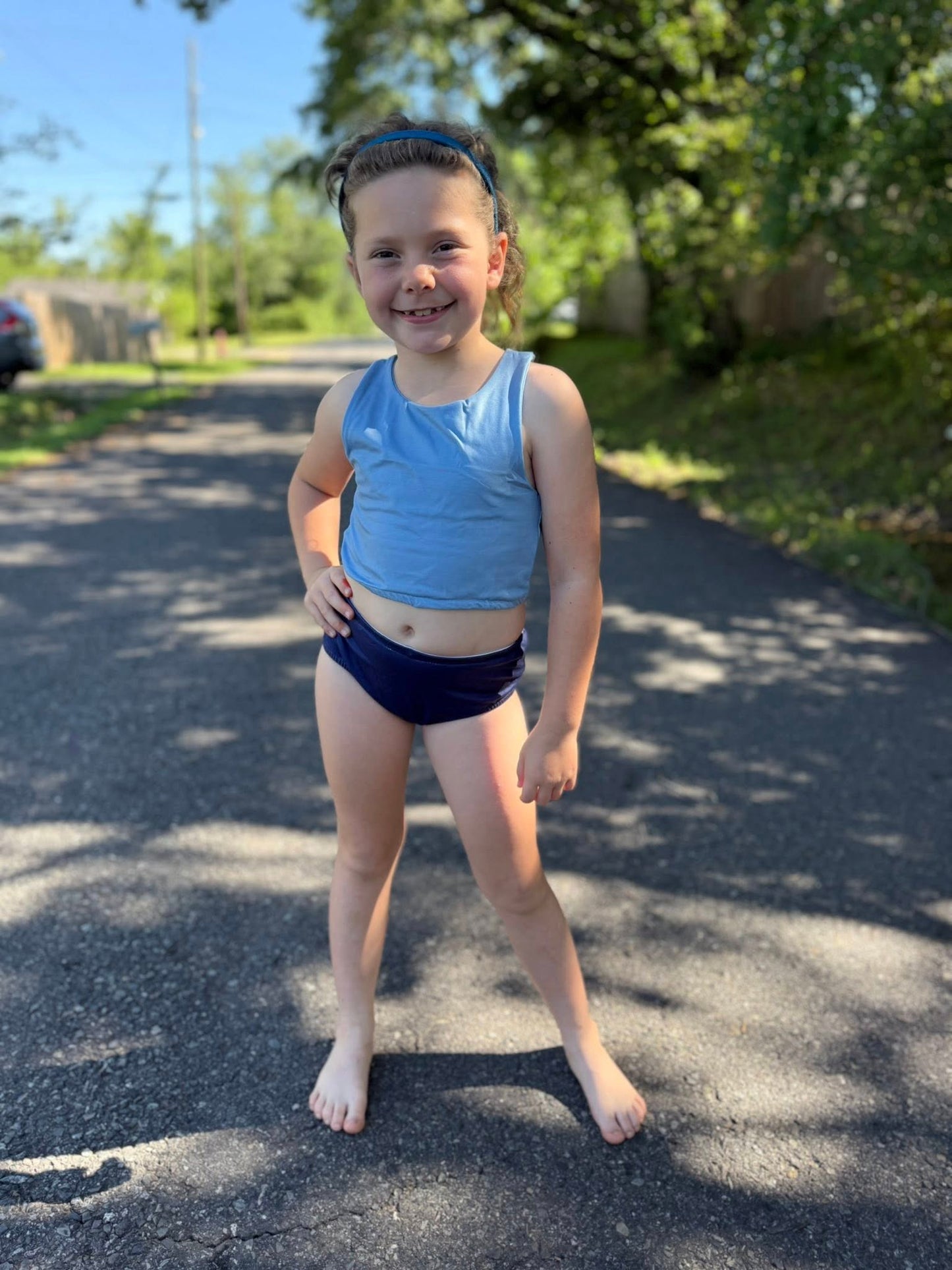 tween/teen blues swim