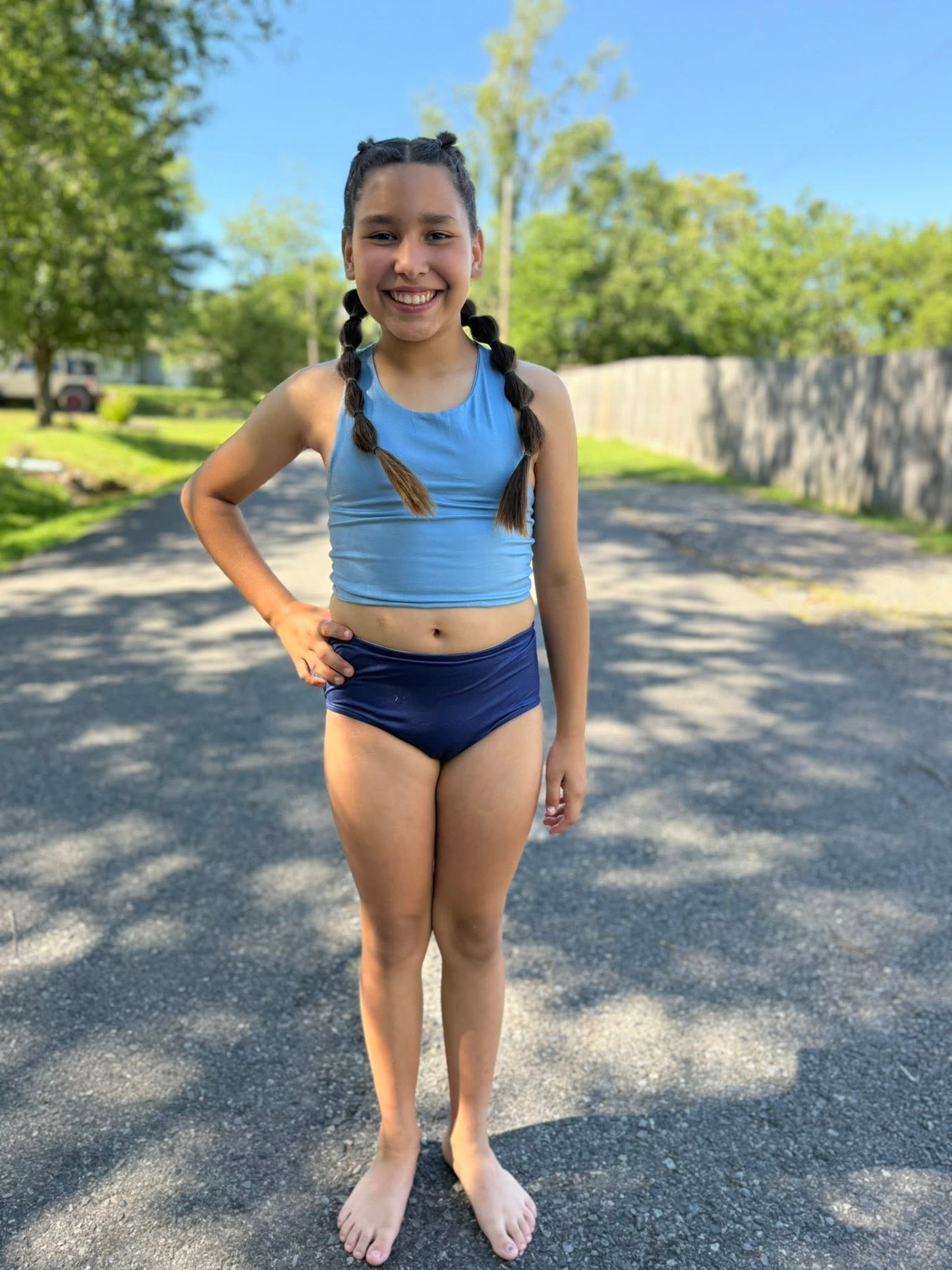 tween/teen blues swim