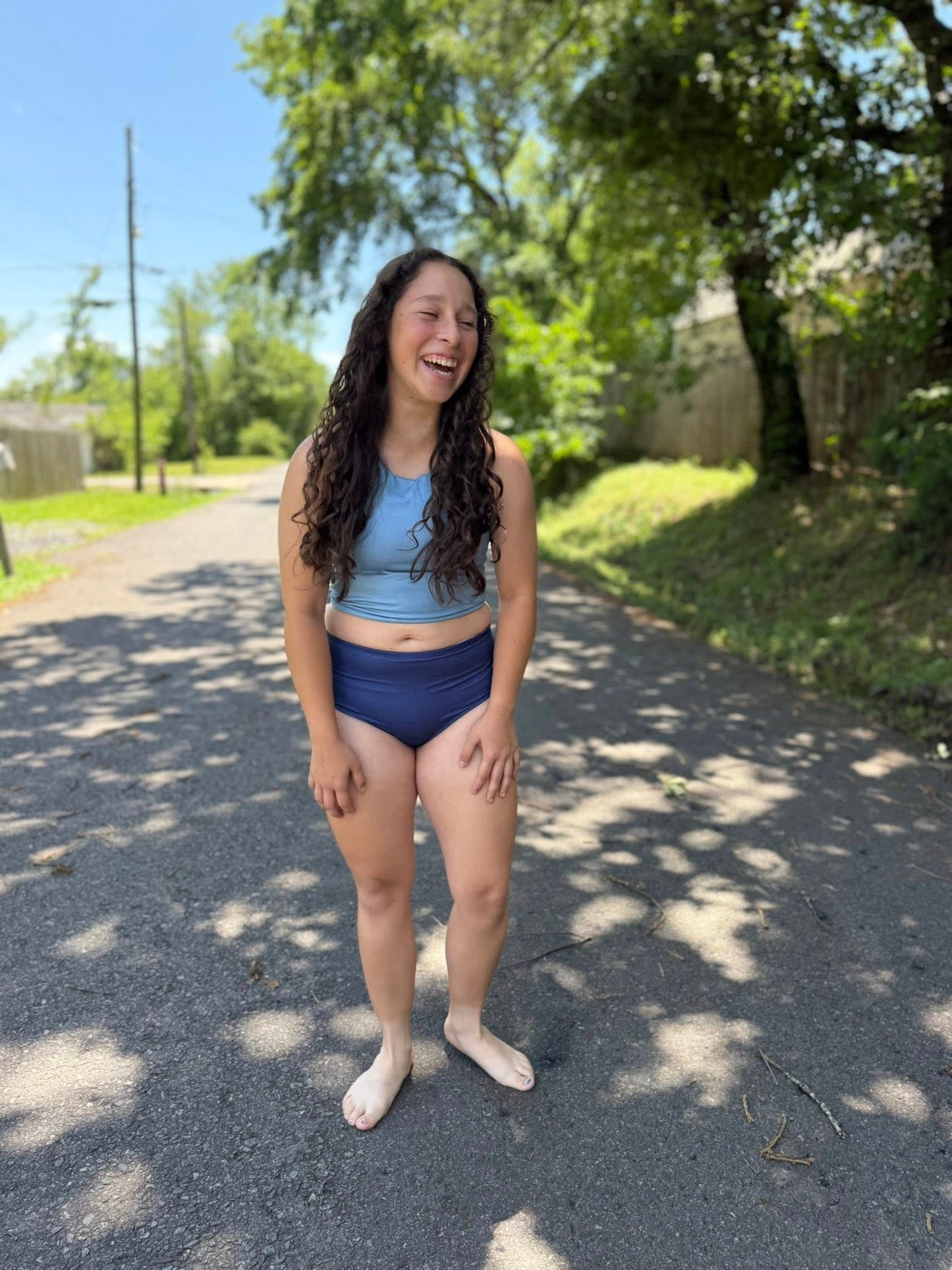 tween/teen blues swim