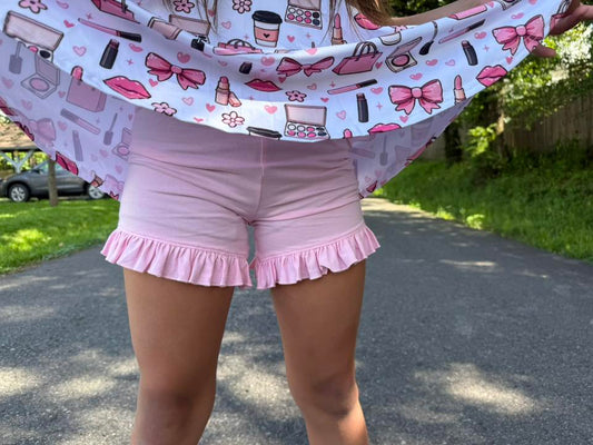 baby pink shorties