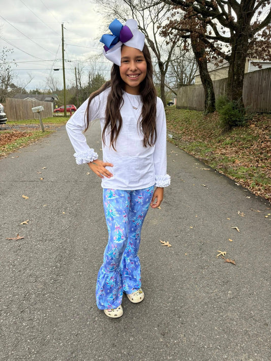 bright pastel Christmas tree bells