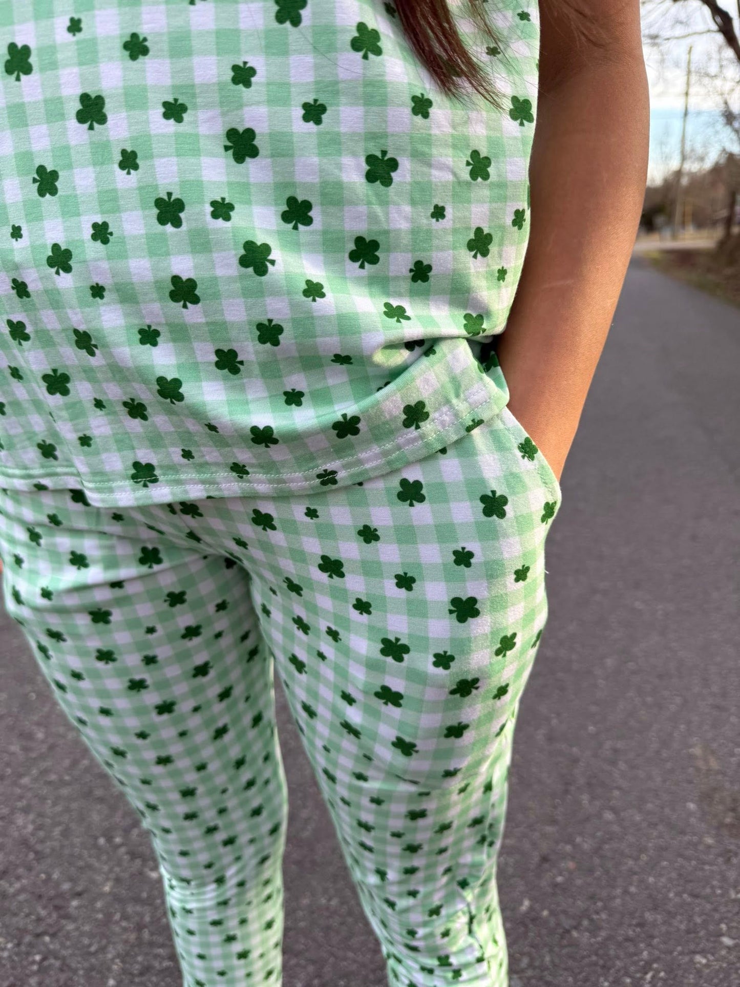 shamrock ss Jammie’s with pockets