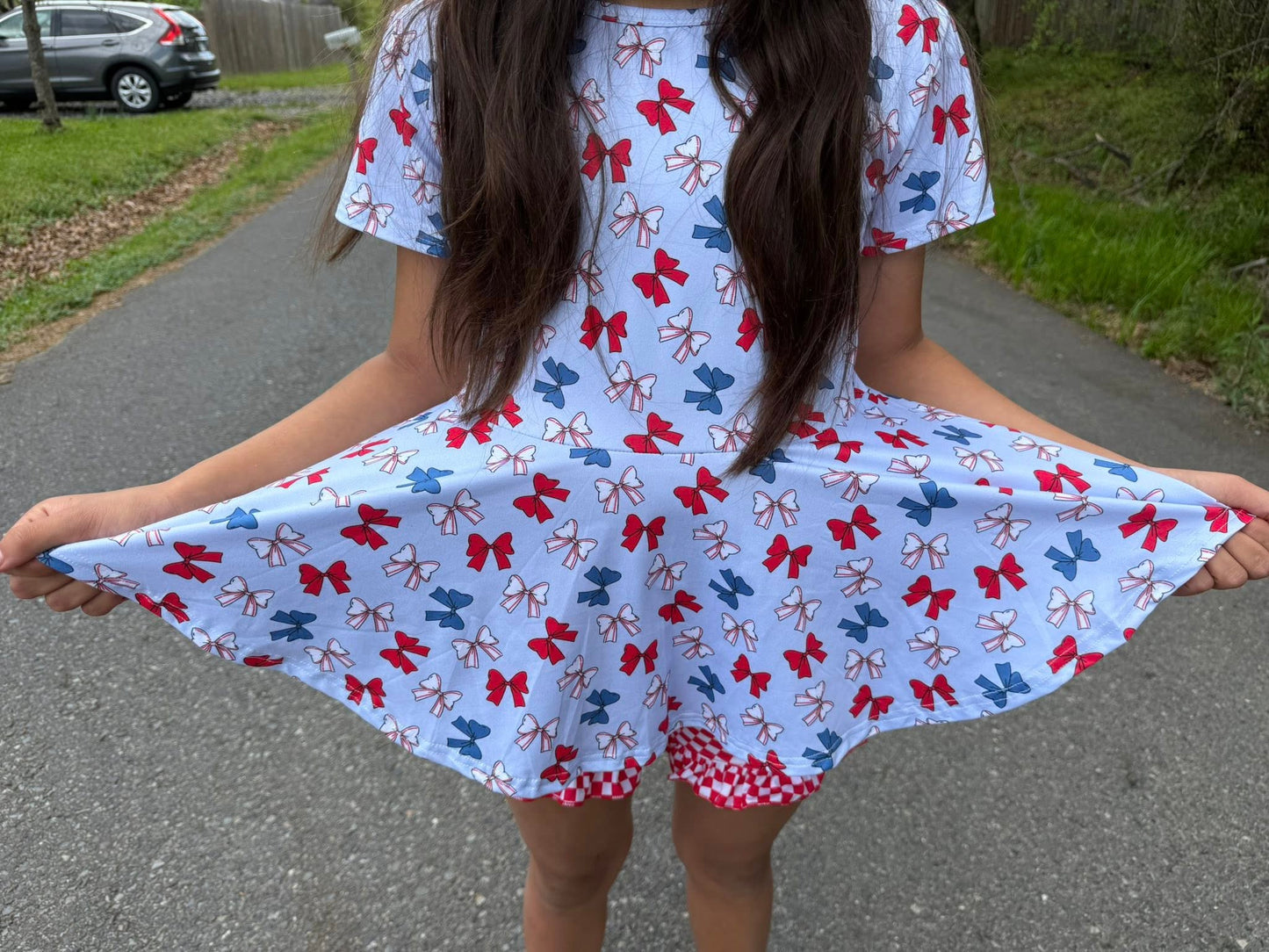 baseball bows twirl top