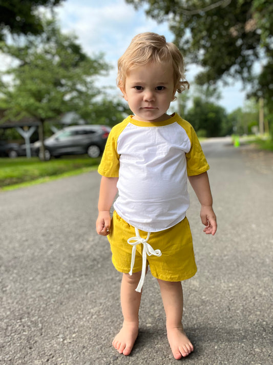 mustard steele shorts