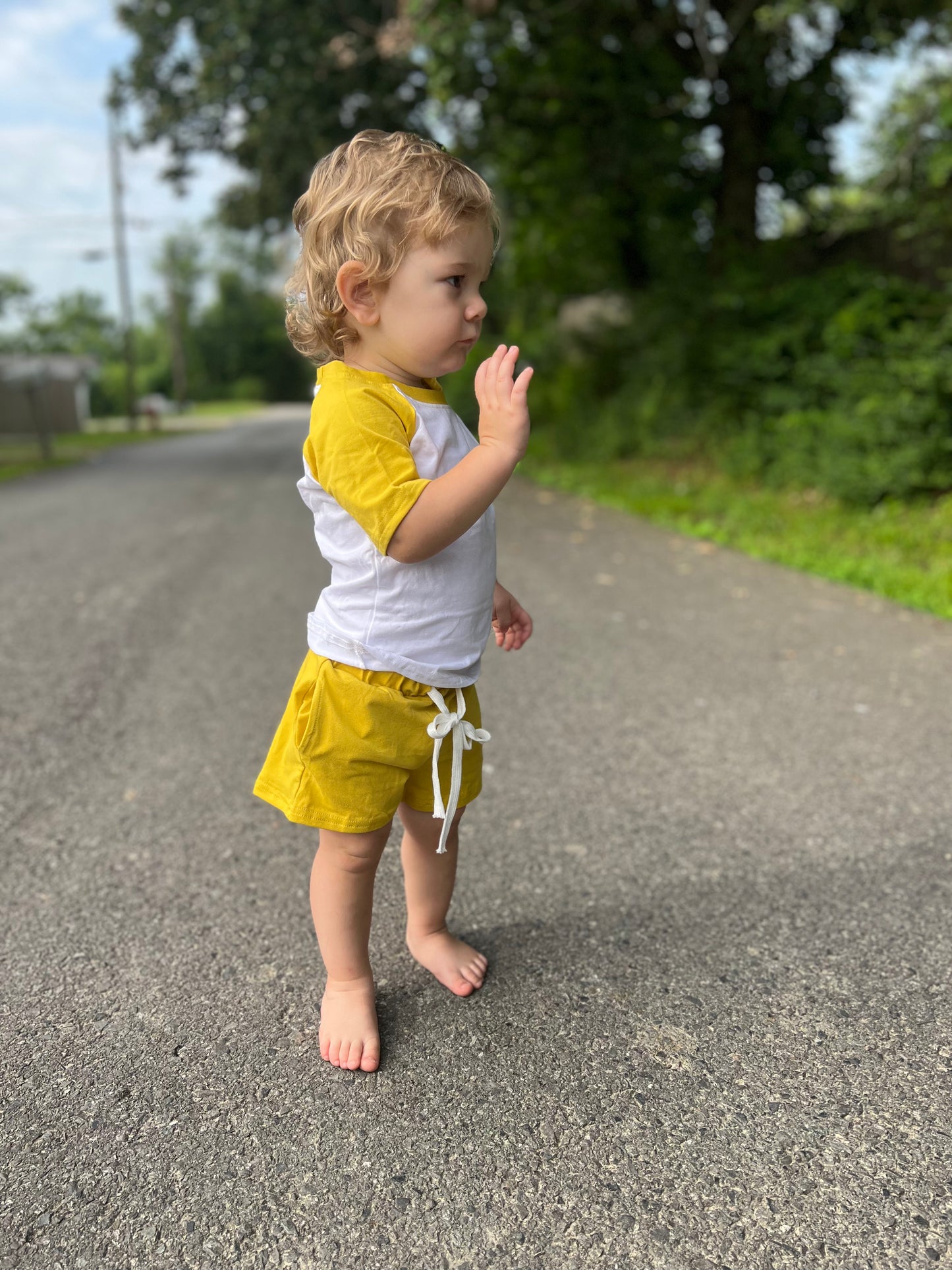 mustard steele shorts