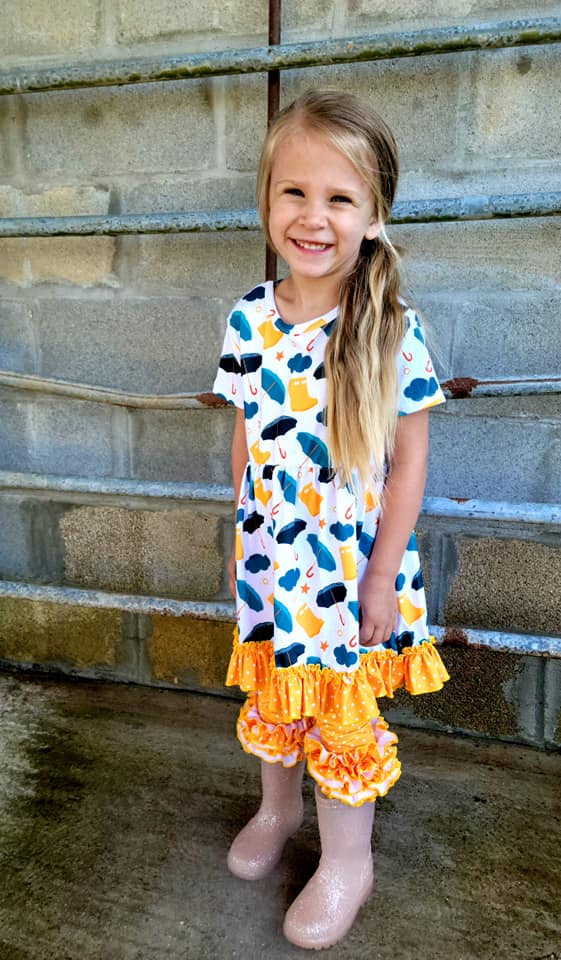 April showers ss dress