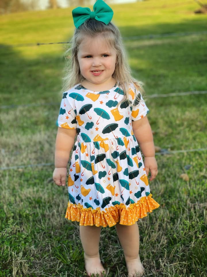 April showers ss dress