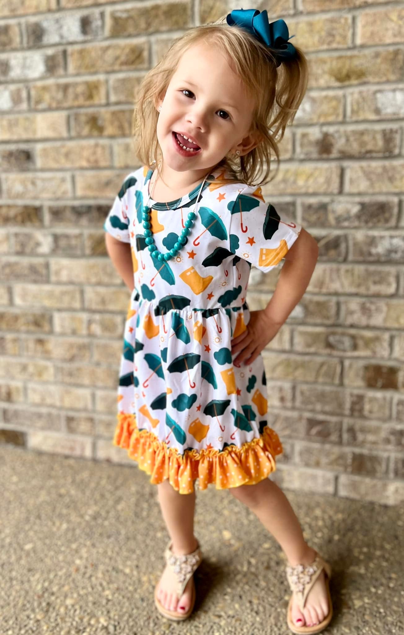 April showers ss dress