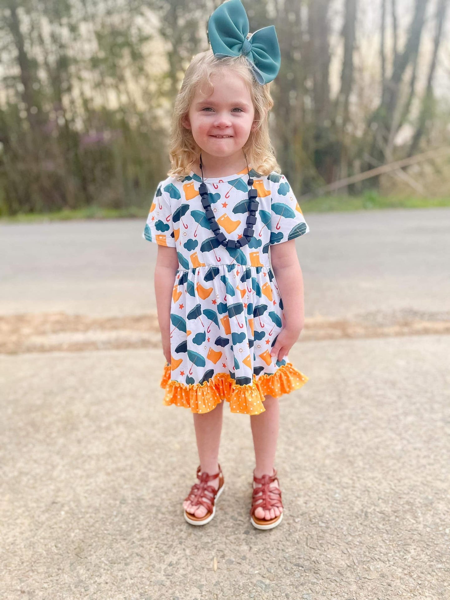 April showers ss dress