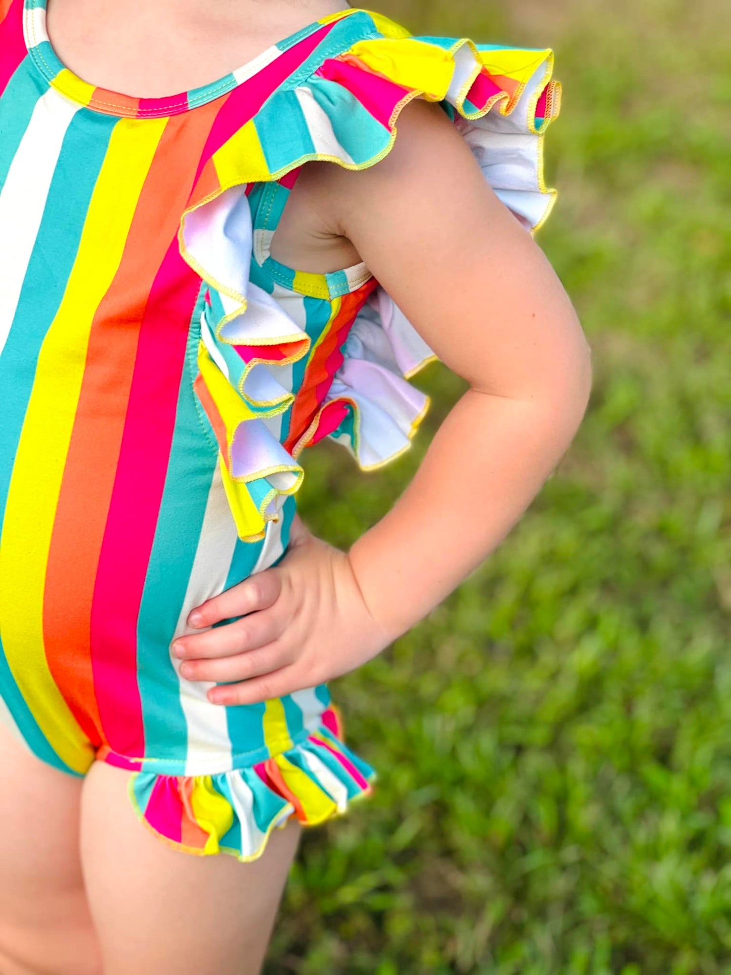 Bright Stripes Laileigh Swim