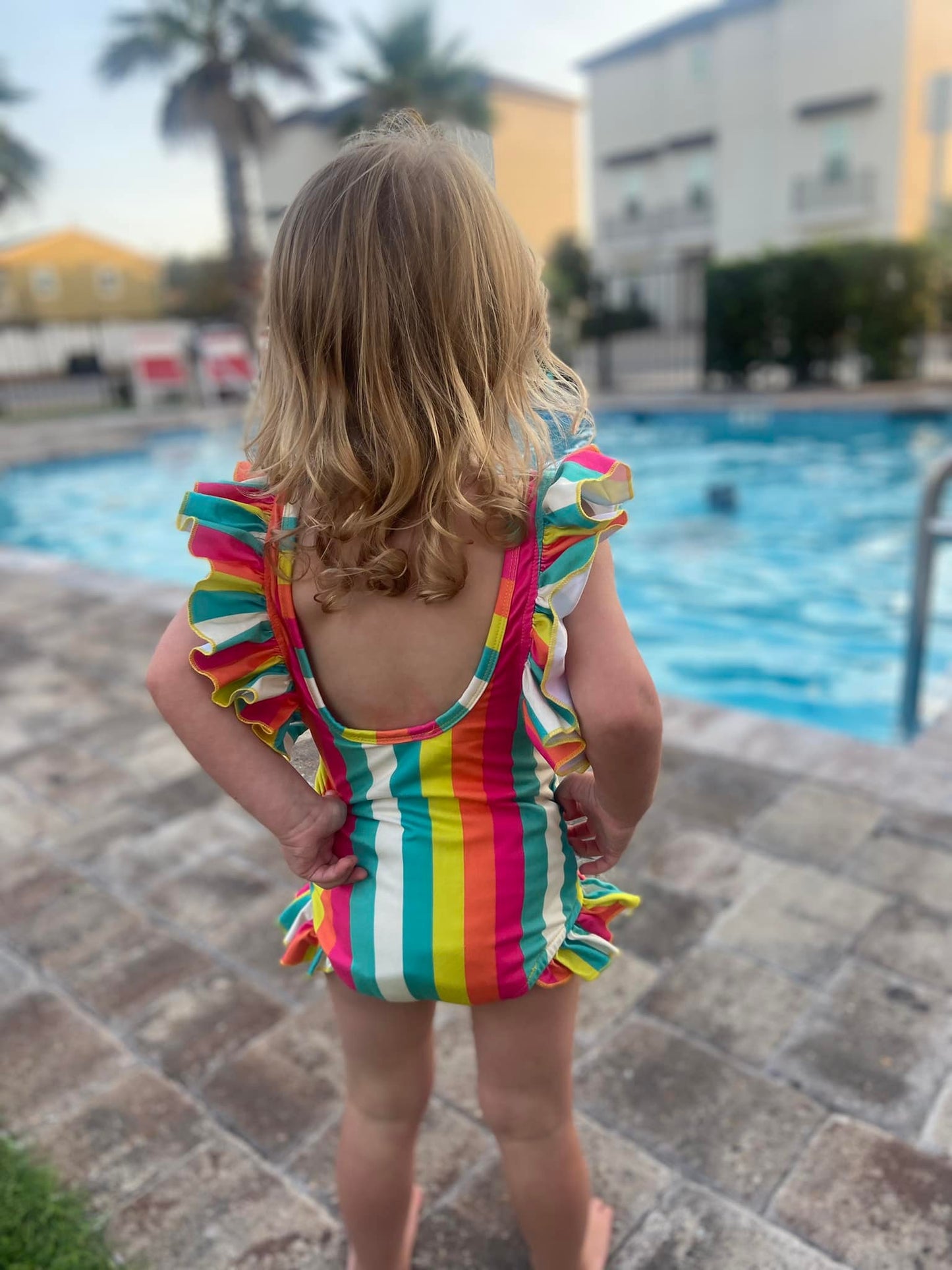 Bright Stripes Laileigh Swim