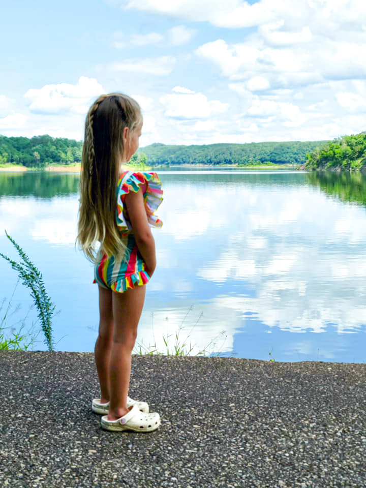 Bright Stripes Laileigh Swim