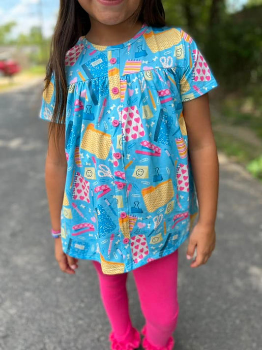 Back To School tinsley top