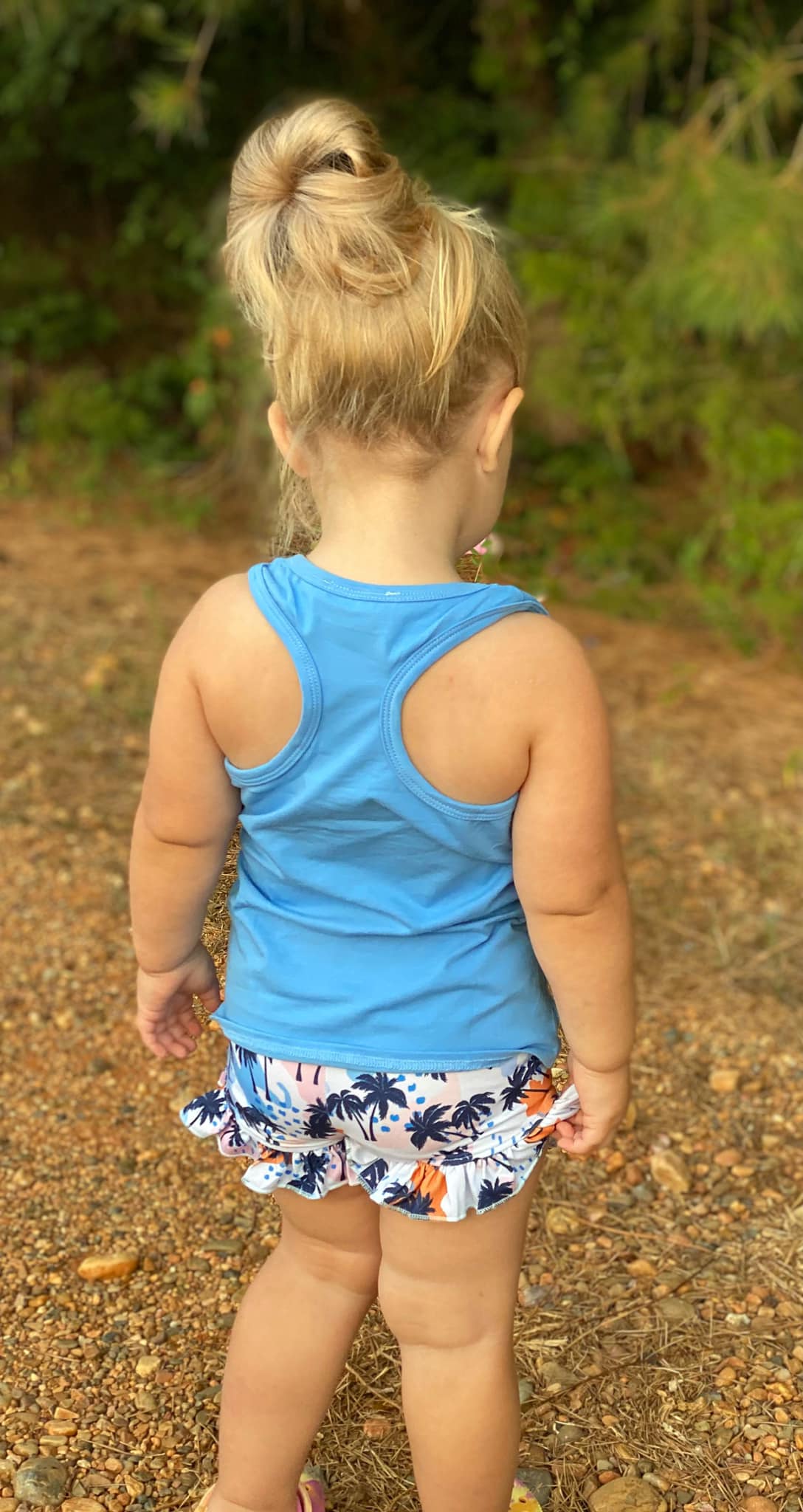 perfect periwinkle racerback top